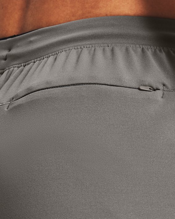 Men's UA RUSH™ Fitted Pants, Gray, pdpMainDesktop image number 3